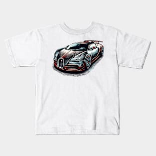 Bugatti Veyron Kids T-Shirt